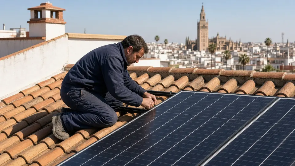 Instalación de placas solares en Sevilla
